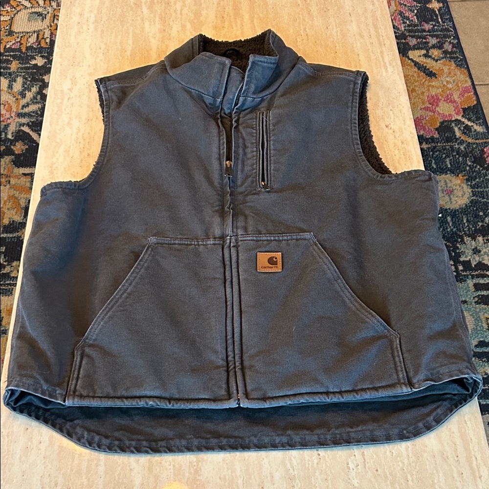 Carhartt Charcoal Sleeveless Vest